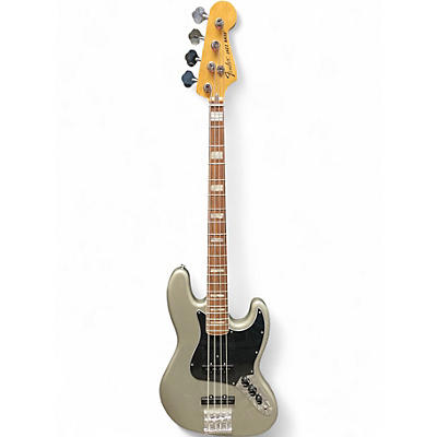 Used 2022 Fender Vintera 70s Jazz Bass Inca Silver Electric Bass Guitar