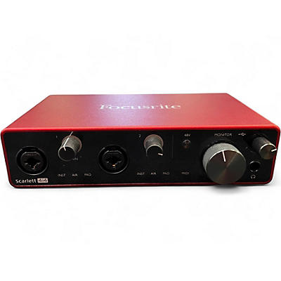 Used 2022 Focusrite Scarlett 4i4 Gen 3 Audio Interface