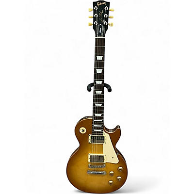 Used 2022 Gibson 1960S Tribute Les Paul Studio Honey Burst Solid Body Electric Guitar