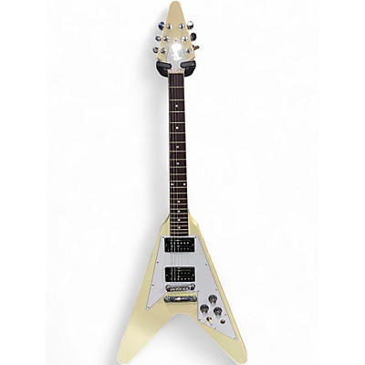 Used 2022 Gibson 1970S FLYING V Classic White Solid Body Electric Guitar