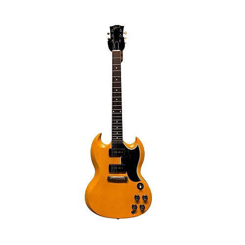 Gibson Used 2022 Gibson 63 Reissue SG Special VOS Bright TV Yellow Solid Body Electric Guitar bright TV yellow