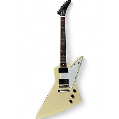 Used 2022 Gibson '70s Explorer Classic White Solid Body Electric Guitar