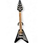 Used 2022 Gibson 70's Flying v Ebony Solid Body Electric Guitar Ebony