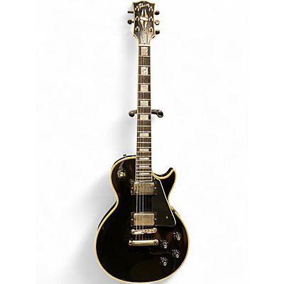 Used 2022 Gibson 70th Anniversary 1968 Les Paul Custom VOS Ebony Solid Body Electric Guitar