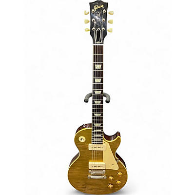 Used 2022 Gibson Custom Murphy Lab 1956 Les Paul Light Aged GOLD TOP DARK BACK Solid Body Electric Guitar