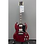 Used Gibson Used 2022 Gibson Custom Shop 1961 Les Paul SG Standard Reissue VOS Cherry Red Solid Body Electric Guitar Cherry Red