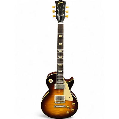 Used 2022 Gibson Custom Shop 59 Les Paul Murphy Lab Heavy Aged Bourbon Burst Solid Body Electric Guitar