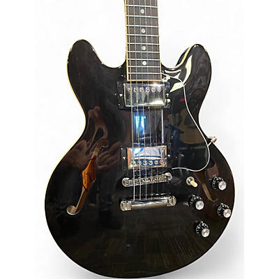 Used 2022 Gibson ES-339 Trans Black Hollow Body Electric Guitar