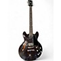 Used 2022 Gibson ES-339 Trans Black Hollow Body Electric Guitar Trans Black
