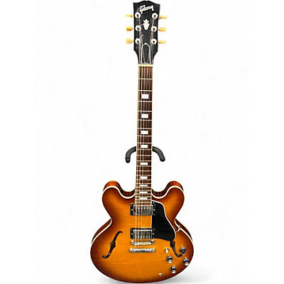 Used 2022 Gibson ES335 Figured BURST Hollow Body Electric Guitar