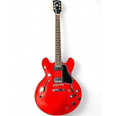 Used 2022 Gibson ES335 Heritage Cherry Hollow Body Electric Guitar