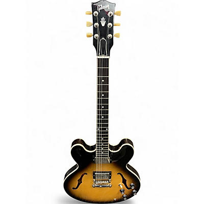 Used 2022 Gibson ES335 Tobacco Hollow Body Electric Guitar