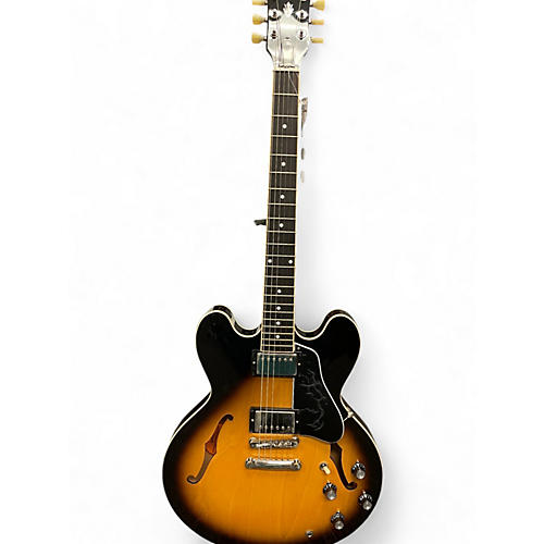 Used 2022 Gibson ES335 Vintage Burst Hollow Body Electric Guitar Vintage Burst