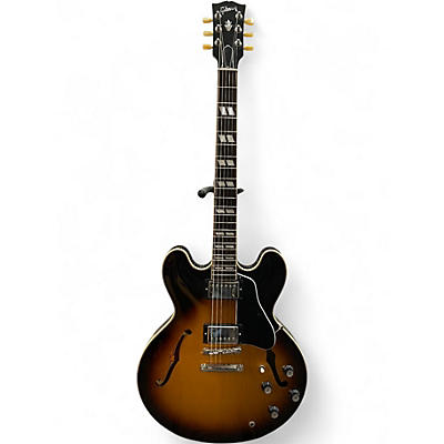 Used 2022 Gibson ES345 Vintage Sunburst Hollow Body Electric Guitar