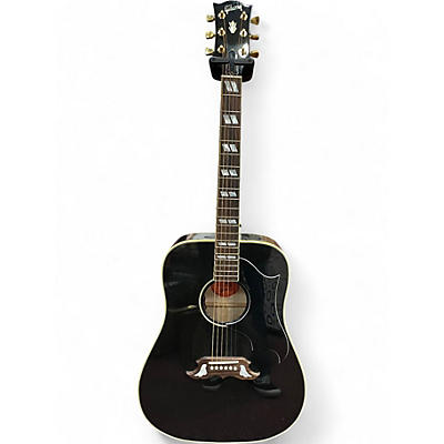 Used 2022 Gibson Elvis Dove Ebony Acoustic Electric Guitar