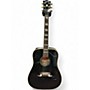 Used 2022 Gibson Elvis Dove Ebony Acoustic Electric Guitar Ebony