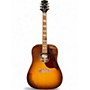 Used 2022 Gibson Hummingbird Studio Walnut Honey Burst Acoustic Electric Guitar Honey Burst