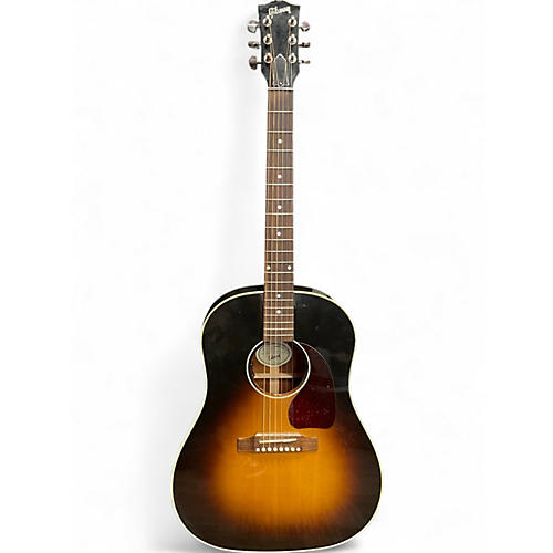 Used 2022 Gibson J45 Standard 3 Color Sunburst Acoustic Electric Guitar 3 Color Sunburst