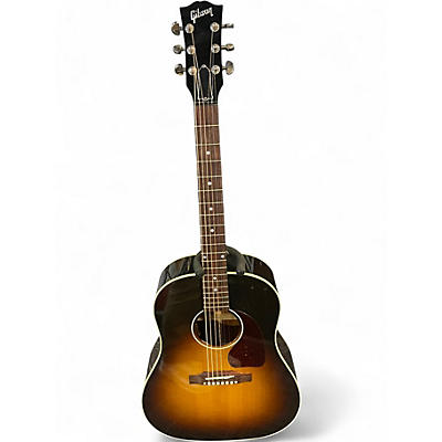 Used 2022 Gibson J45 Standard Sunburst Acoustic Electric Guitar