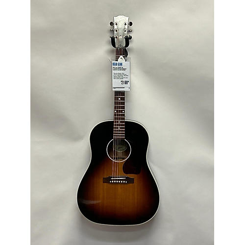 Gibson Used 2022 Gibson J45 Standard Vintage Sunburst Acoustic Electric Guitar Vintage Sunburst