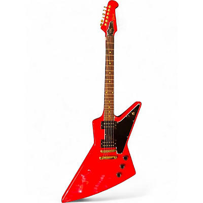 Used 2022 Gibson LIZZY HALE EXPLORER BIRD RED Solid Body Electric Guitar