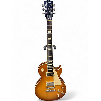 Used 2022 Gibson Les Paul Classic Honey Burst Solid Body Electric Guitar