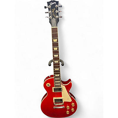 Used 2022 Gibson Les Paul Classic TRANS CHERRY Solid Body Electric Guitar