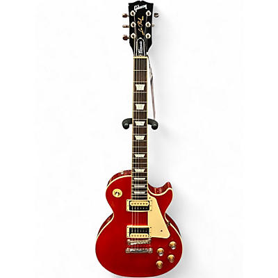 Used 2022 Gibson Les Paul Classic Trans Red Solid Body Electric Guitar