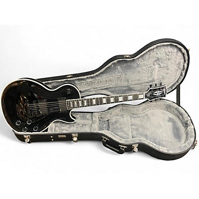 Used 2022 Gibson Les Paul Custom Black Solid Body Electric Guitar