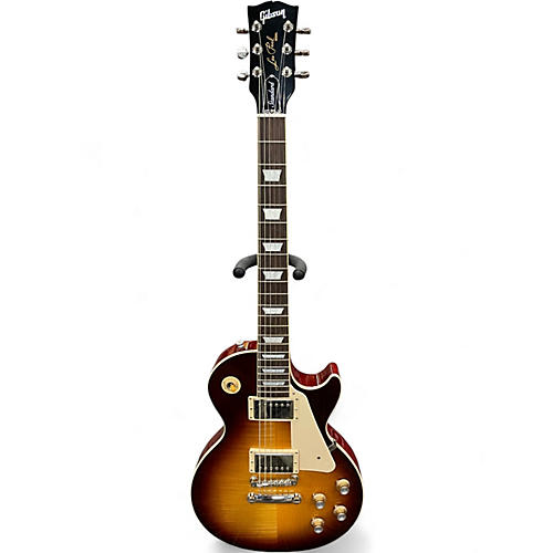 Used 2022 Gibson Les Paul Standard 1960S Neck Bourbon Burst Solid Body Electric Guitar Bourbon Burst