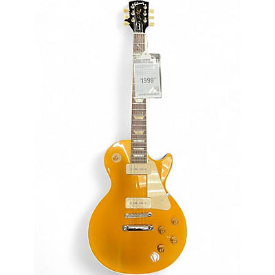 Used 2022 Gibson Les Paul Standard '50s P-90s Gold Top Solid Body Electric Guitar
