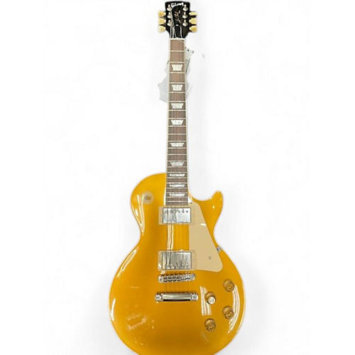 Used 2022 Gibson Les Paul Standard Gold Top Solid Body Electric Guitar Gold Top