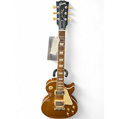 Used 2022 Gibson Les Paul Standard Gold Top Solid Body Electric Guitar