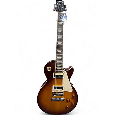 Used 2022 Gibson Les Paul Traditional Pro Iced Tea Solid Body Electric Guitar
