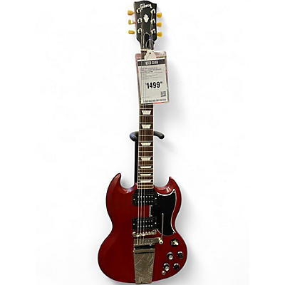 Used 2022 Gibson SG 61 Vibrola Cherry Solid Body Electric Guitar