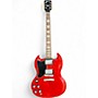 Used 2022 Gibson SG Chrome Red Metallic Solid Body Electric Guitar Chrome Red Metallic
