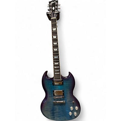 Used 2022 Gibson SG Modern BLUEBERRY W/CASE Solid Body Electric Guitar
