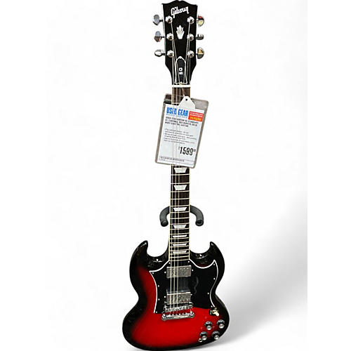 Gibson Used 2022 Gibson SG Standard 61 Cardinal Red Burst  Solid Body Electric Guitar Cardinal Red Burst