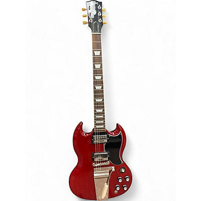 Gibson Used 2022 Gibson SG Standard '61 MAESTRO Cherry Solid Body Electric Guitar