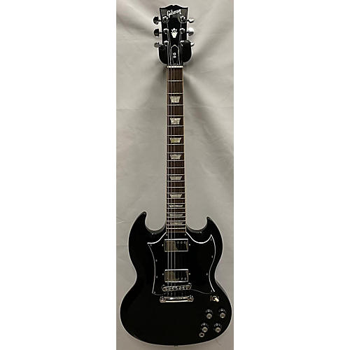 Gibson Used 2022 Gibson SG Standard Black Solid Body Electric Guitar Black