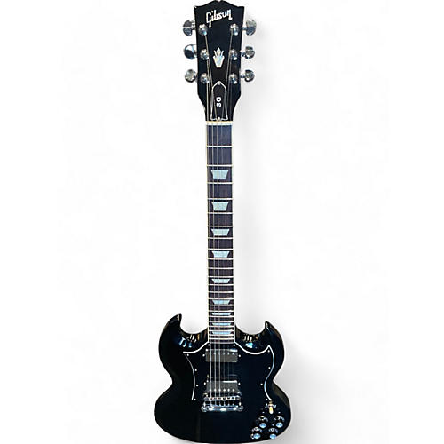 Gibson Used 2022 Gibson SG Standard Black Solid Body Electric Guitar Black