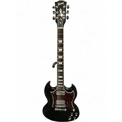 Used 2022 Gibson SG Standard Black Solid Body Electric Guitar