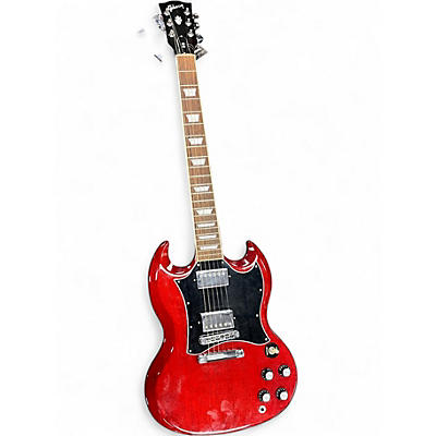 Used 2022 Gibson SG Standard Heritage Cherry Solid Body Electric Guitar