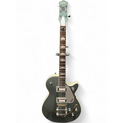 Used 2022 Gretsch Guitars G5230T PEARL PLATINUM Solid Body Electric Guitar