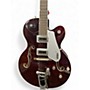 Used 2022 Gretsch Guitars G5420T Electromatic Burgundy Hollow Body Electric Guitar Burgundy