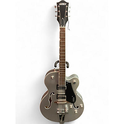 Used 2022 Gretsch Guitars G5420T Electromatic Metallic Silver Hollow Body Electric Guitar
