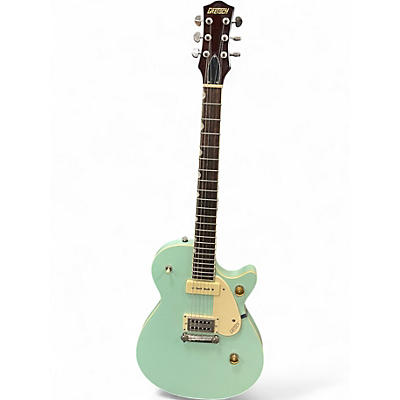 Used 2022 Gretsch Guitars Streamliner J2215-P90 Junior Jet Club Surf Green Solid Body Electric Guitar