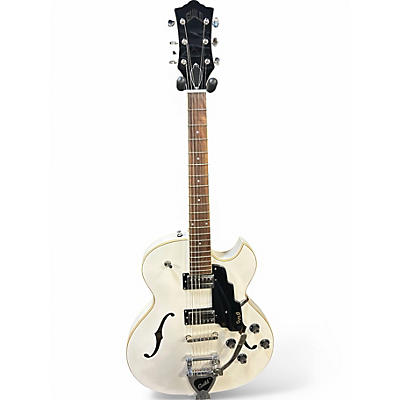 Used 2022 Guild Starfire I SC With Guild Vibrato Tailpiece  White Hollow Body Electric Guitar