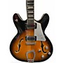 Used 2022 Hagstrom Super Viking 2 Color Sunburst Hollow Body Electric Guitar 2 Color Sunburst