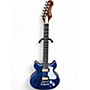 Used 2022 Harmony Comet Blue Hollow Body Electric Guitar Blue
